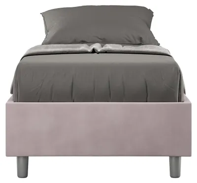 Immagine prodotto di Letto 1 Piazza e Mezzo Sommier 120x200 cm con Rete e Contenitore Azelia Glicine