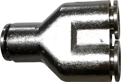 Produktbild von Pneumatik Druckluft Y-Stück-Schnellverbinder (MPY) Ø 8 mm mit Steckhülse (Tülle)