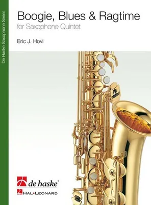 Produktbild von Boogie Blues Ragtime für 5 SaxophonePartitur und Stimmen