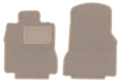 Immagine prodotto di Tappetini anteriori in moquette per Mercedes A W168 1997-2005 (hatchback) – 2 pezzi, beige, su misura – Wielganizator LUX