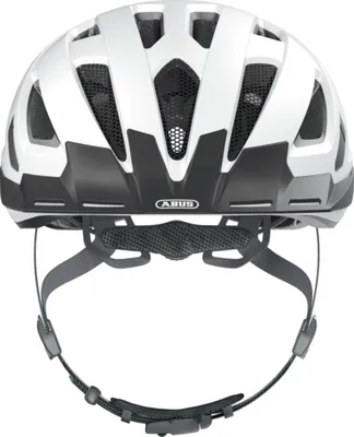 Obrázok produktu pre Mestská prilba ABUS Urban-I 3.0 - cyklistická prilba so zadným svetlom, hľadím a magnetickým zapínaním - pre mužov a ženy - biela, veľkosť M (52-58 cm)