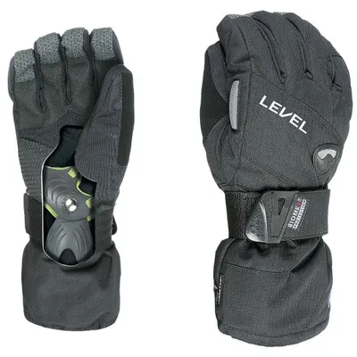 Zdjęcie produktu dla Level Half Pipe Goretex Gloves Black M-L Men Black M-L