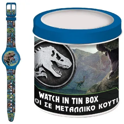 Produktbild von Cartoon Uhr Jurassic Park Modell 000570996 - Tin Box