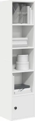 Obrázek produktu pro Maison Exclusive - Knihovna bílá 31x24x127 cm dřevěný materiál