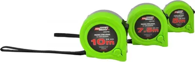 Image de Ruban de mesure ABS Awtools, 5m x 19mm, solide et durable, avec boîtier ABS de haute qualité, idéal pour les projets de mesure en intérieur et en extérieur de.