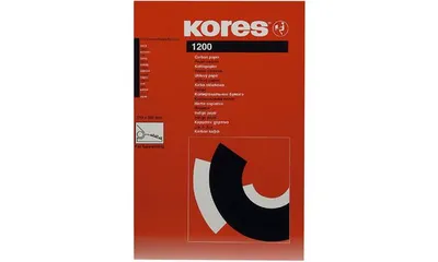 Image de Papier carbone Kores DIN A4 noir 100 feuilles