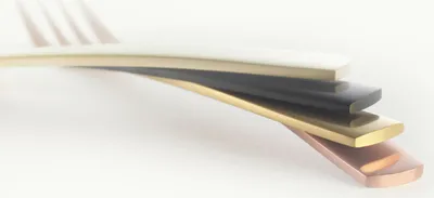 Produktbild von COMAS »Barcelona« Dessertmesser PVD, kupfer, Länge: 202 mm, 12x