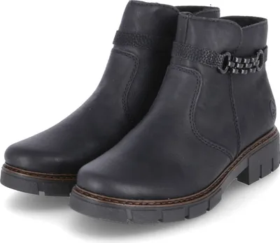Immagine prodotto di Rieker stivaletti donna ecopelle nero taglia: 37