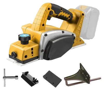 Immagine prodotto di Pialle a batteria, compatibili con batteria da 20 V, motore brushless da 15000 giri/min, Braun