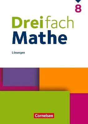 Produktbild von Dreifach Mathe 8. Schuljahr - Lösungen zum Schulbuch