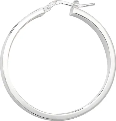 Produktbild von 925 Sterling Silber Damen - Paar Creolen - 30mm; TRS17712MM30