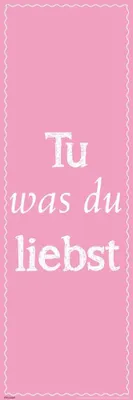 Image de Motivational Fais ce que tu aimes - Poster Slim - 30,5x91,5