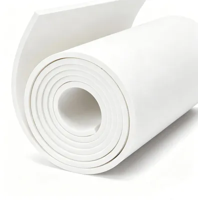 Obrázek produktu pro Pěnové desky z molitanu, bílé, 3 mm, 35 x 200 cm, pěna EVA, vhodné pro modelářství a tvoření