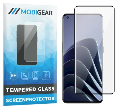 Produktbild von Mobigear Premium Displayschutz für OnePlus 11, gehärtetes Panzerglas – Displayschutzfolie – Kompatibel mit Hüllen – Schwarz