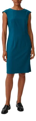 Productafbeelding van Comma jurk, blauw, maat 38, artikelnummer 6904, maat 38