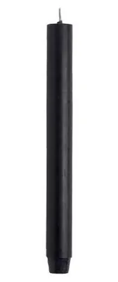 Produktbild von Rustik Lys Dinnerkerzen 2,6 × 30 cm – Schwarz – 1 Stück