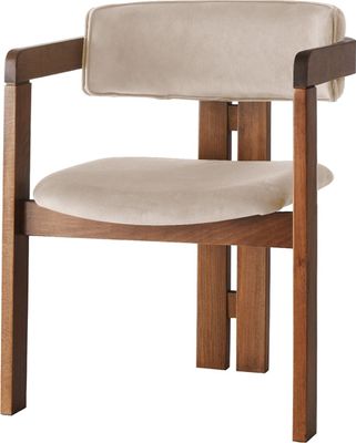 Skye Decor, CO - 013, Stuhl, 100 % HOLZ, Nussbaum, 58 x 49 x 76 cm