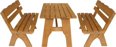 Produktbild von TPFGarden 3-TEILIGE GARTEN-GARNITUR Drieburg 120cm aus Kiefer massiv