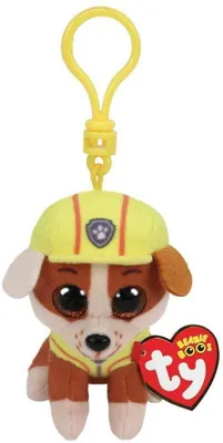 Image de TY - Paw Patrol Pendentif en peluche (8,5cm) Rubble