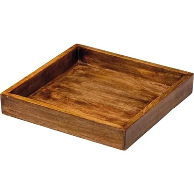 Produktbild von Servierbrett Holz, rechteckig, Länge: 300 mm, Breite: 200 mm, Höhe: 20 mm
