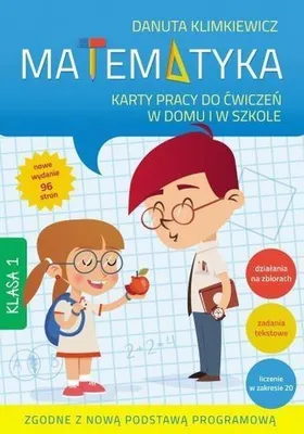 Productafbeelding van Matematyka 1 Karty pracy do ćwiczeń w domu i w szkole