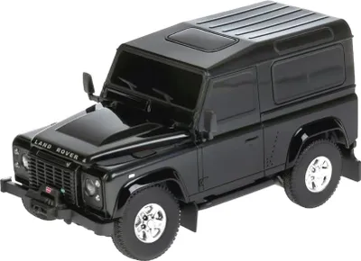 Image de Land Rover Defender R/C échelle 1:24 Rastar 78500 voiture de contrôle noir