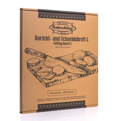 Produktbild von Axtschlag Anricht- und Schneidebretter