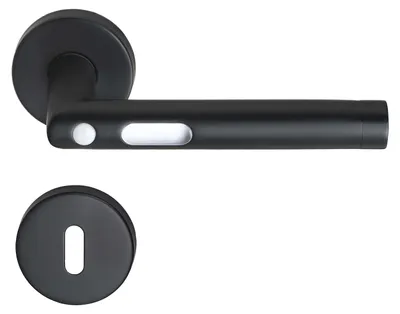 Produktbild von Orbit LED-Türgriff MeinTürgriff Türdrücker BB PZ WC schwarz Türgriff Drückergarnitur