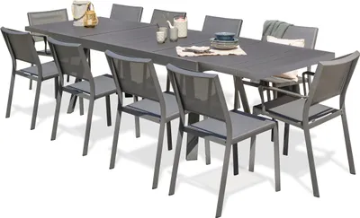 Produktbild von Garten-Essgruppe für 10 Personen ausem Aluminium