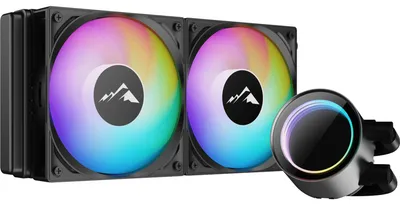 Produktbild von Alpenföhn AlpineFlow 240 AiO Wasserkühlung ARGB - schwarz mm