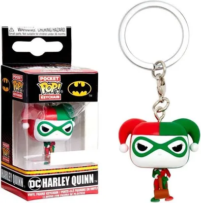 Image de FUNKO - Llavero Pocket POP DC Comics Harley Quinn vacances exclusives