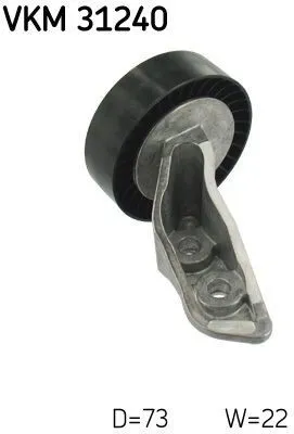 Produktbild von SKF VKM 31240 Umlenkrolle Keilrippenriemen