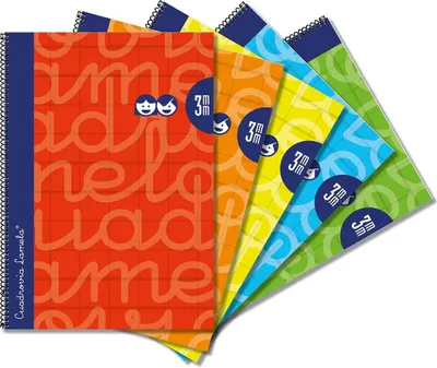 Immagine prodotto di Taccuino Lamela colorato 5 pezzi Quarto