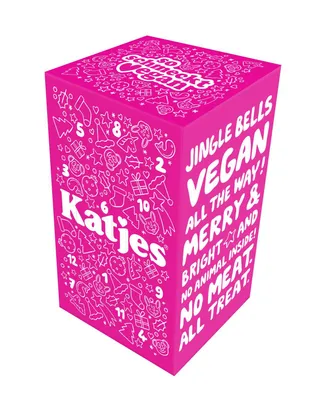 Produktbild von Katjes Adventskalender 2025 Kinder, 100% vegane, 24 Überraschungen Fruchtgummi Lakritz Sweets, Süßigkeiten Advent Kalender, Mädchen & Jungen Kalender