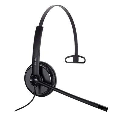 Obrázek produktu pro Yealink UH34 Mono Teams, Kabel, Kancelář / call centrum, 20 - 20000 Hz, 88 g, Sluchátka s mikrofonem, Černá