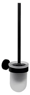 Image de Roman Dietsche Garniture murale pour WC Varuna noir mat
