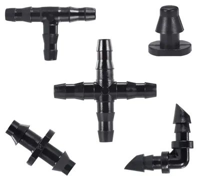 Produktbild von Automatische Bewässerungsanschlüsse 250 Stück, wasserdicht, langlebig, für Garten, Gewächshaus