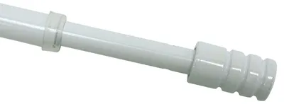 Produktbild von GARDINIA Vitragestange Zylinder, Ausziehbar, Metall-Stange inkl. 2 Schraubhaken,