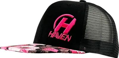 Obrázek produktu pro Cyklistická čepice HAVEN - TRUCKER - Black/Pink M-L