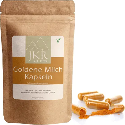 Produktbild von Goldene Milch Kapseln 210stk