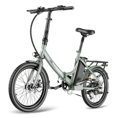 Produktbild von Pedelec 20 Zoll kraftvoller 250W Motor Shimano 7-Gang 36V 20Ah Akku 150km IPX5, Grün