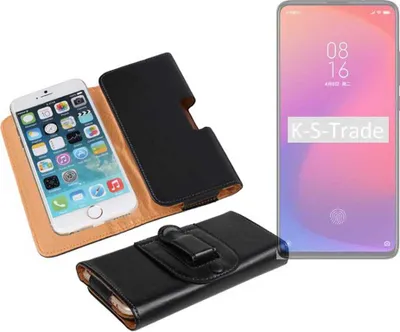 Produktbild von K-S-Trade Schützhülle Handyhülle kompatibel mit Xiaomi Redmi 7 Holster Gürtel Tasche Schutzhülle Handy-Tasche Smartphone Case Seitentasche