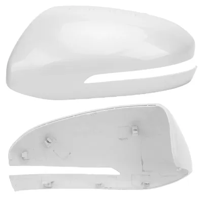 Immagine prodotto di Copri-specchietto laterale, resistente alle intemperie, ricambio per porta esterna per Optima 2011–2015, bianco, lato sinistro