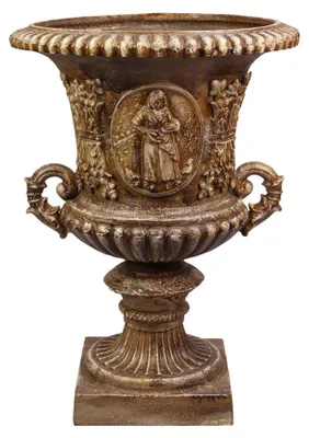 Produktbild von Amphore Urne Pflanzkübel Eisen Replikat Retro Design Dekoration