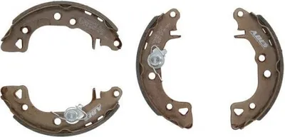 Produktbild von ABE Bremsbackensatz Trommelbremse Hinten passend für PEUGEOT 106 II Schrägheck (1A, 1C) C0P006ABE