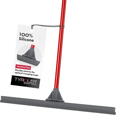 Produktbild von Bodenwischer mit Silikonlippe und Stiel
