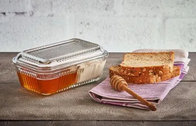 Produktbild von Frigo Aufbewahrungsglas mit Trennwand & Deckel 6er Set Pasabahce