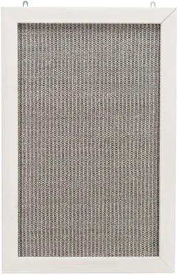 Produktbild von TRIXIE Kratzbrett mit Holzrahmen, 38 x 58 cm, grau / weiß