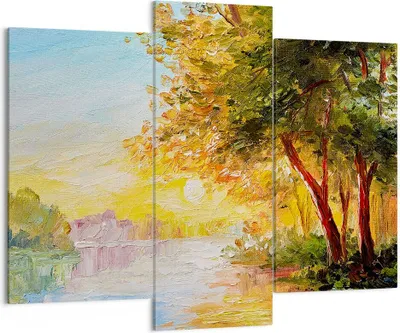 Produktbild von Bild auf Leinwand - Leinwandbild - natur natur - 130x100cm - Wand Bild - Wanddeko - Wandbilder - Leinwanddruck - Bilder - Kunstdruck - Wanddekoration - Leinwand bilder - Wandkunst - CB130x100-3445