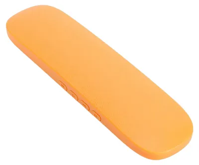 Zdjęcie produktu dla Głośnik do zasypiania z białym szumem – przenośny, z obsługą Bluetooth i odtwarzaniem z karty pamięci – urządzenie do generowania dźwięków usypiających – głośnik poduszkowy – kolor pomarańczowy